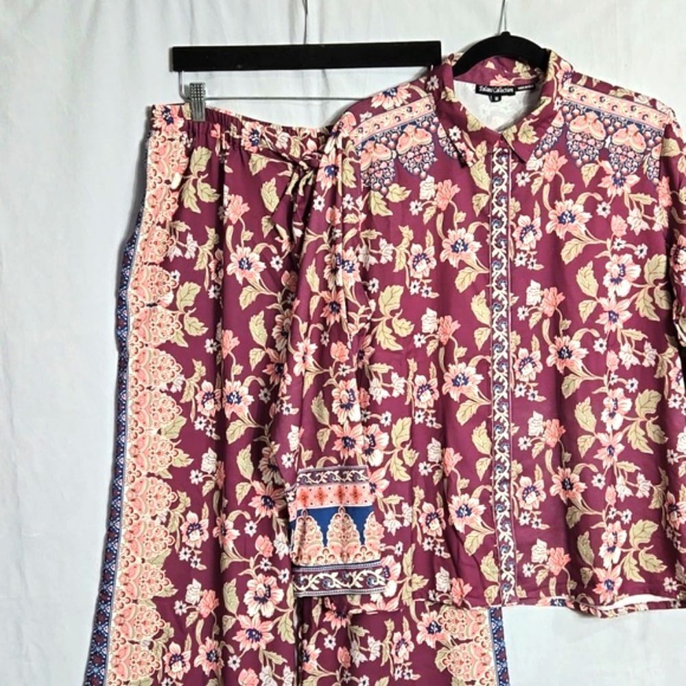 TOLANI COLLECTION.. 2 piece floral set.. - Picture 3 of 16